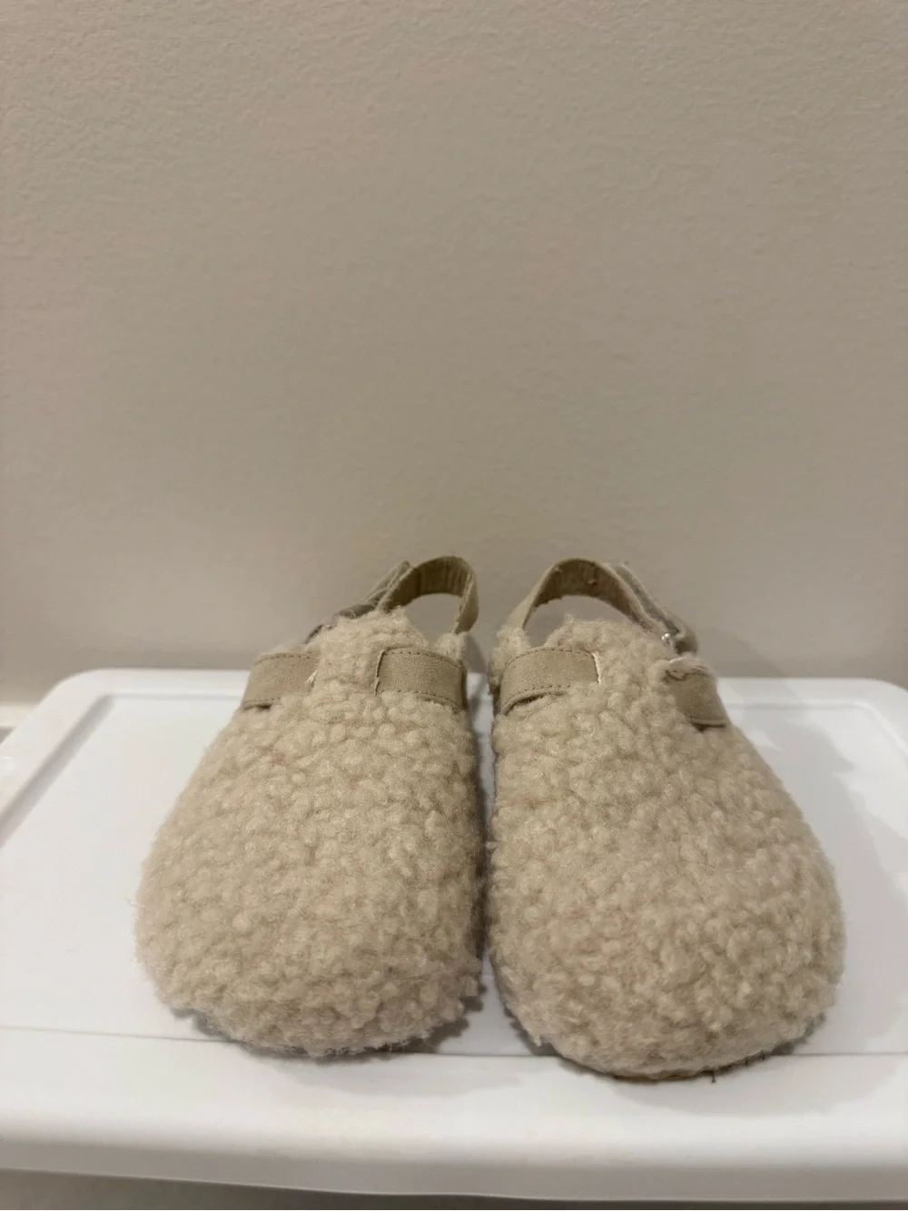 H&M Kids Indoor Teddy Fleece Mules